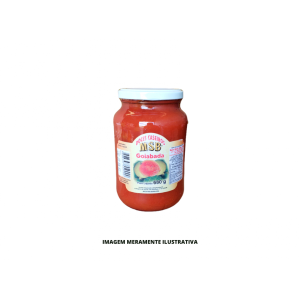 DOCE CASEIRO - MSB - 680g GOIABADA